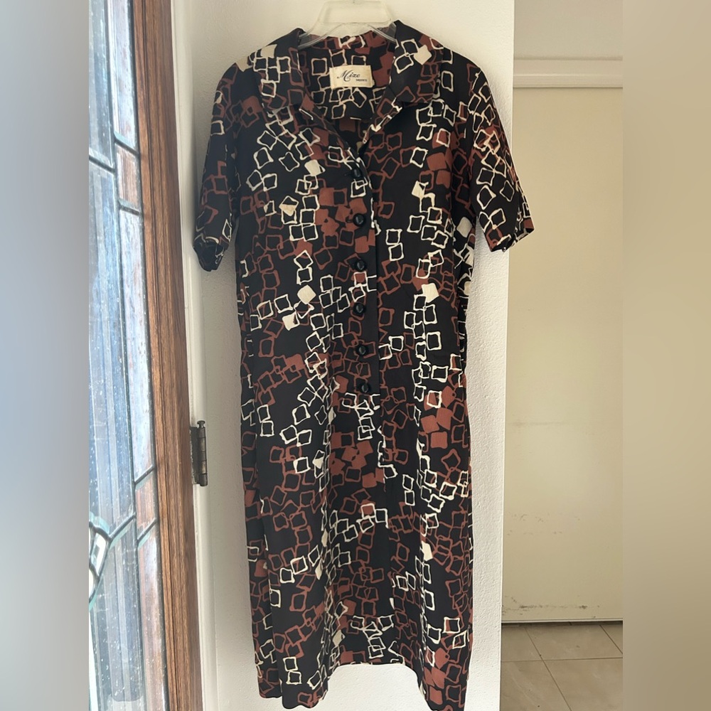 Vintage 1960’s mod shift dress- size medium